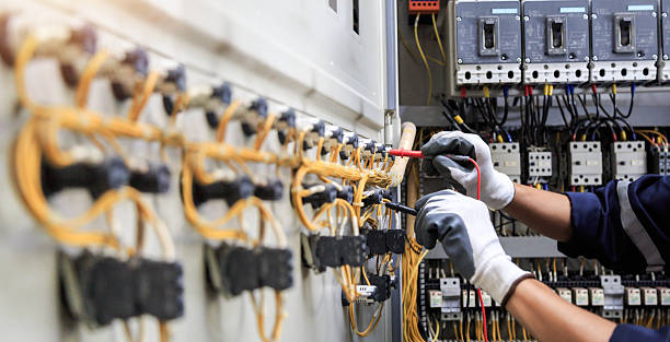 Professional Electrician technician working in West Point, VA